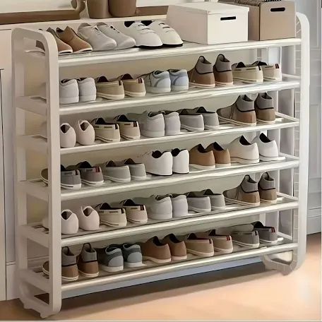Metal 5-Tier Shoe Rack Organizer